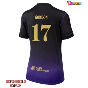 Barcelona Anthony Gordon #17 Udebanetrøje Dame 2026-27 Kort ærmer